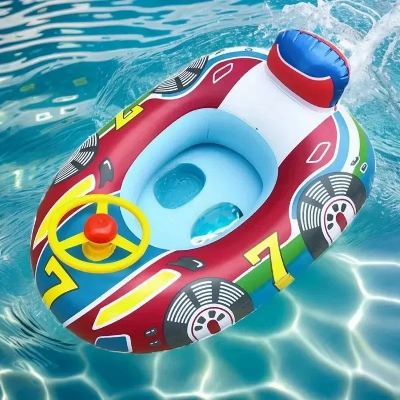 Cute Baby Swim Float Car